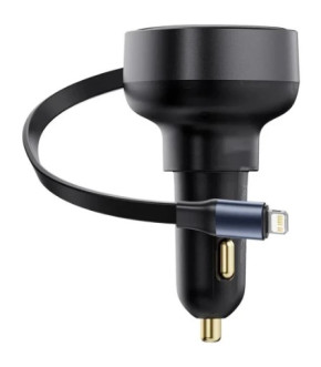 АЗУ Baseus Enjoyment Pro USB-C + Lightning 55W black