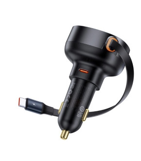 АЗУ Baseus Enjoyment Pro USB-C + Type-C 60W black