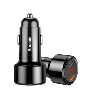 АЗУ Baseus Magic Series PPS digital display car charging of 45W black