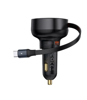 АЗУ Baseus Enjoyment Pro USB-A + Type-C 60W black