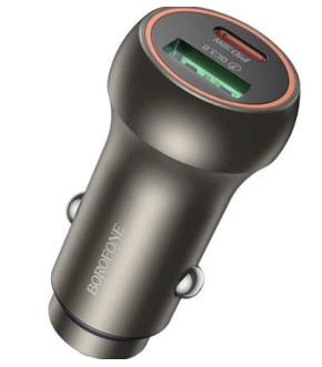 АЗУ Borofone BZ32B metal grey