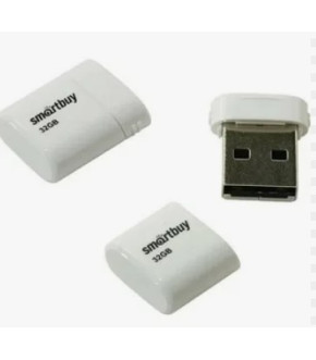Флэш-драйвы SmartBuy USB 16GB LARA white