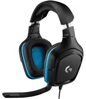 Гарнитура Logitech Headset G432 Wired Gaming black