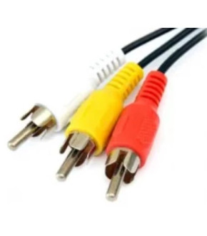 Кабель DeTech 3RCA - 3RCA 3м