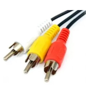 Кабель DeTech 3RCA - 3RCA 7.5м