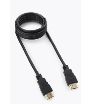 Кабель DeTech HDMI A-A v2.0 4K 28AWG 19+1, черный цвет, 1.8м