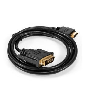 Кабель De Tech HDMI-DVI D(24+1) GP 2 ferites 1.5m