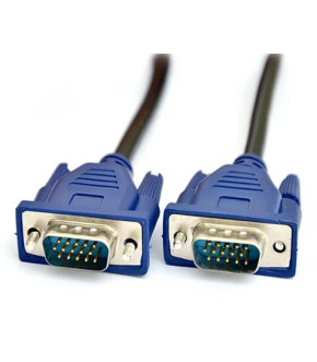 Кабель De Tech VGA M-M 30AWG 2 ferites 3M