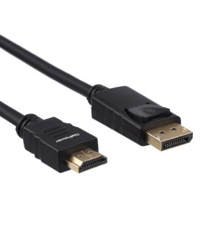 Кабель GoPower DisplayPort(m) HDMI(m) 1.8m