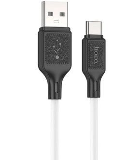 Кабель HOCO X90 USB-Type-C1m 3A white