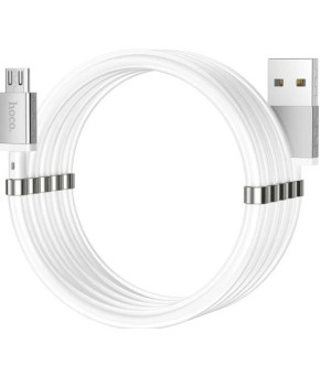 Кабель HOCO U91 Micro USB 1m 2.4A white