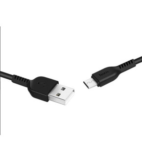 Кабель HOCO X20 Micro USB 1m black