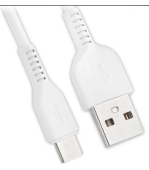 Кабель HOCO X20 Micro USB 2m white