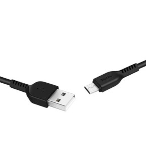 Кабель HOCO X20 Micro USB 3m black