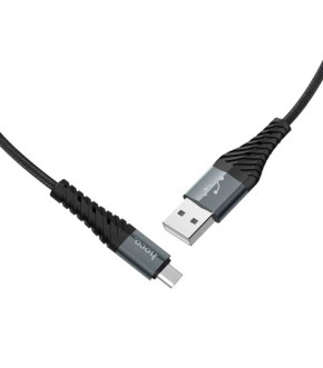 Кабель HOCO X38 Micro USB 1m black