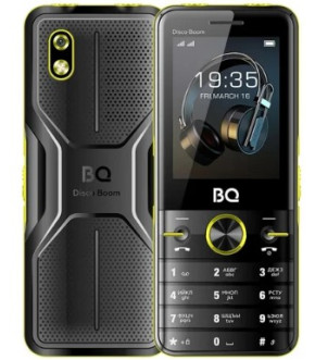 Моб. телефон BQ 2842 Disco Boom Black-Yellow