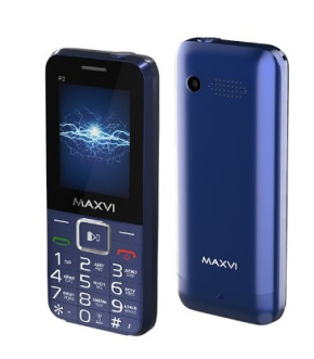 Моб.телефон Maxvi P2 Blue