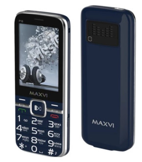 Моб.телефон Maxvi P18 Blue