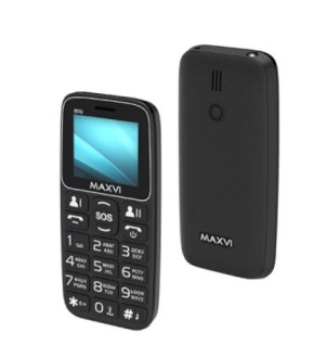 Моб.телефон Maxvi B110 Black