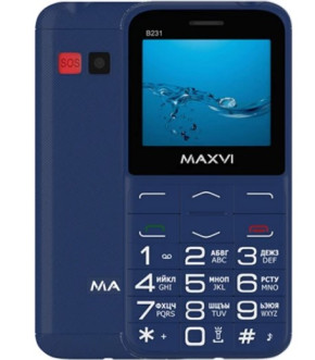 Моб.телефон Maxvi B231 Blue