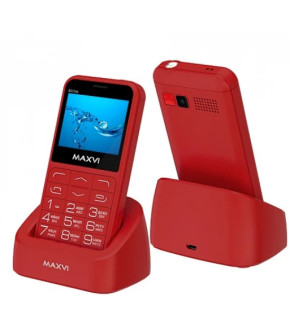 Моб.телефон Maxvi B231ds Red