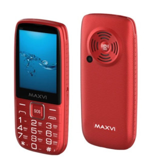 Моб.телефон Maxvi B32 Red