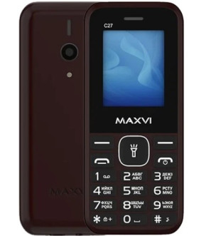 Моб.телефон Maxvi C27 Brown