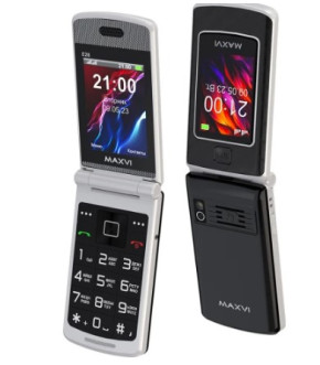 Моб.телефон Maxvi E28 Black