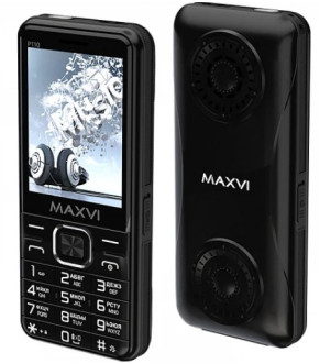 Моб.телефон Maxvi P110 Black