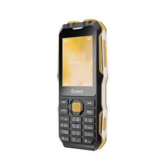 Моб.телефон Olmio X02 Black-Yellow