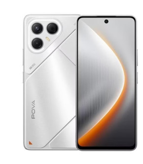 Смартфон Tecno POVA 7 5G 8/256GB Magic Silver Смартфон Tecno POVA 7 5G 8/256GB Magic Silver