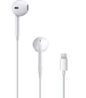 Наушники ORIG Apple EarPods with lightning connector  white MMTN2ZM/A