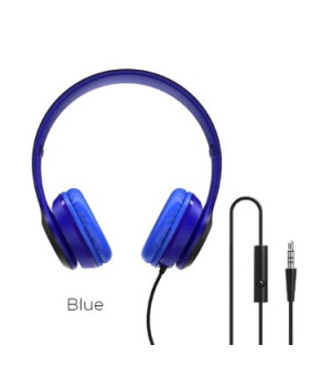 Наушники Borofone BO5 Star sound Blue (полноразм)