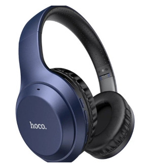 Наушники Bluetooth Hoco W30 Fun move blue(полноразм)