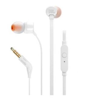 Наушники внутр JBL T110 white