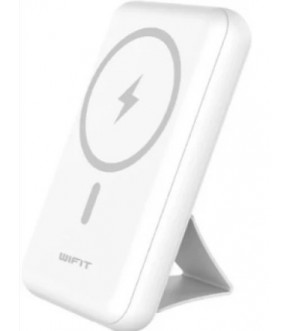 АКБ POWER Bank WiFit 5000 мАч Magnetic Wireless WIMAG White