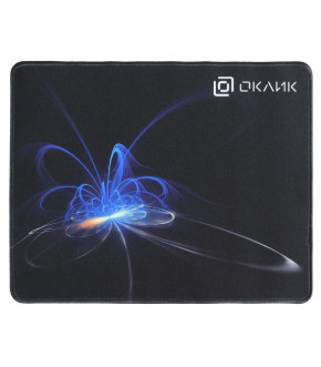 Ковр.Oklick OK-F0350 Средний черный 350x280x2мм