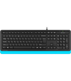 Клав A4Tech Fstyler FK10 USB black/blue