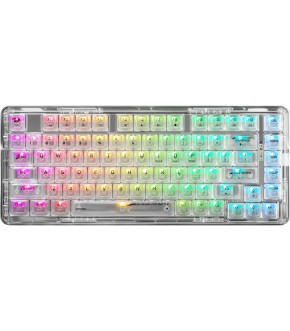 Клав Redragon игр беспр Elf Pro, RGB, бел,  BT (71688)