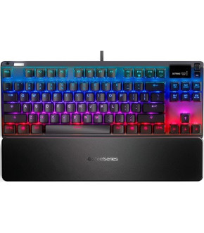 Клав игр Steelseries Apex Pro TKL механическая черный USB for gamer LED (64734)