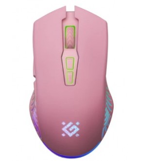 Мышь Defender игр беспр Pandora  GM-502 pink (52501)