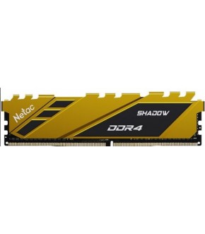 Память Netac Shadow C19 Yellow DDR4 8GB 2666MHz