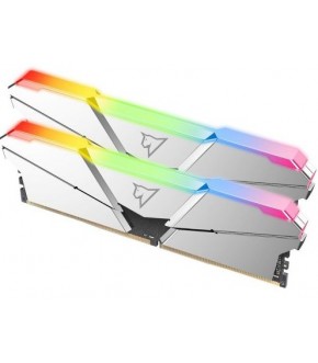 Память Netac Shadow RGB C16 Silver DDR4 2x8GB 3600MHz