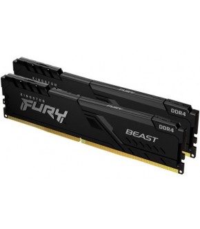 Память Kingston Fury Beast Black RTL Gaming DDR4 2x32GB 3200MT/s