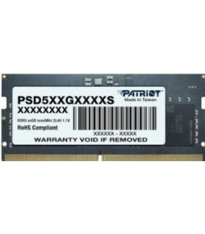 Память Patriot Signature Line DDR5 8GB 5600MT/s SO-DIMM