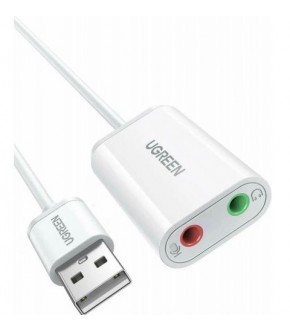 Адаптер  UGREEN US205 (30143) USB 2.0 бел