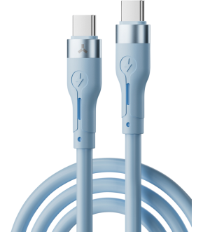 Кабель Accesstyle  CC30-S100 Type-C-Type-C Blue
