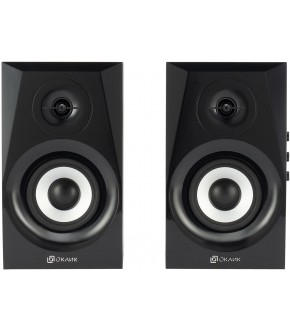 Колонки Oklick OK-166 2.0 черный 40Вт