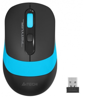 Мышь беспр A4Tech Fstyler FG10 ч/син