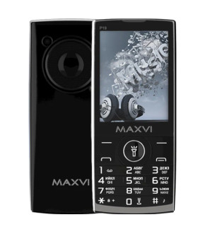 Моб.телефон Maxvi P19 Black
